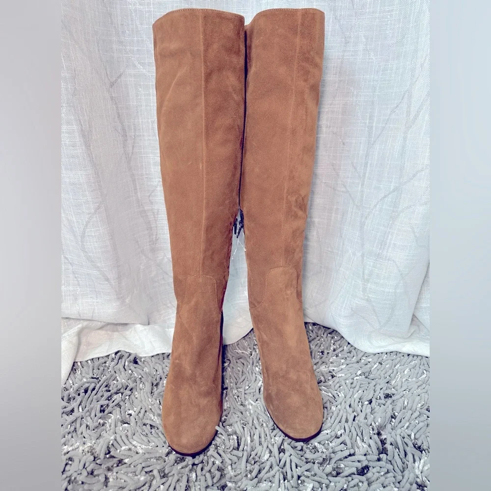 Tall Hazel/camel Suede Knee High
Boot Size 40/9- 9.5 Leather NWT - Picture 1 of 11